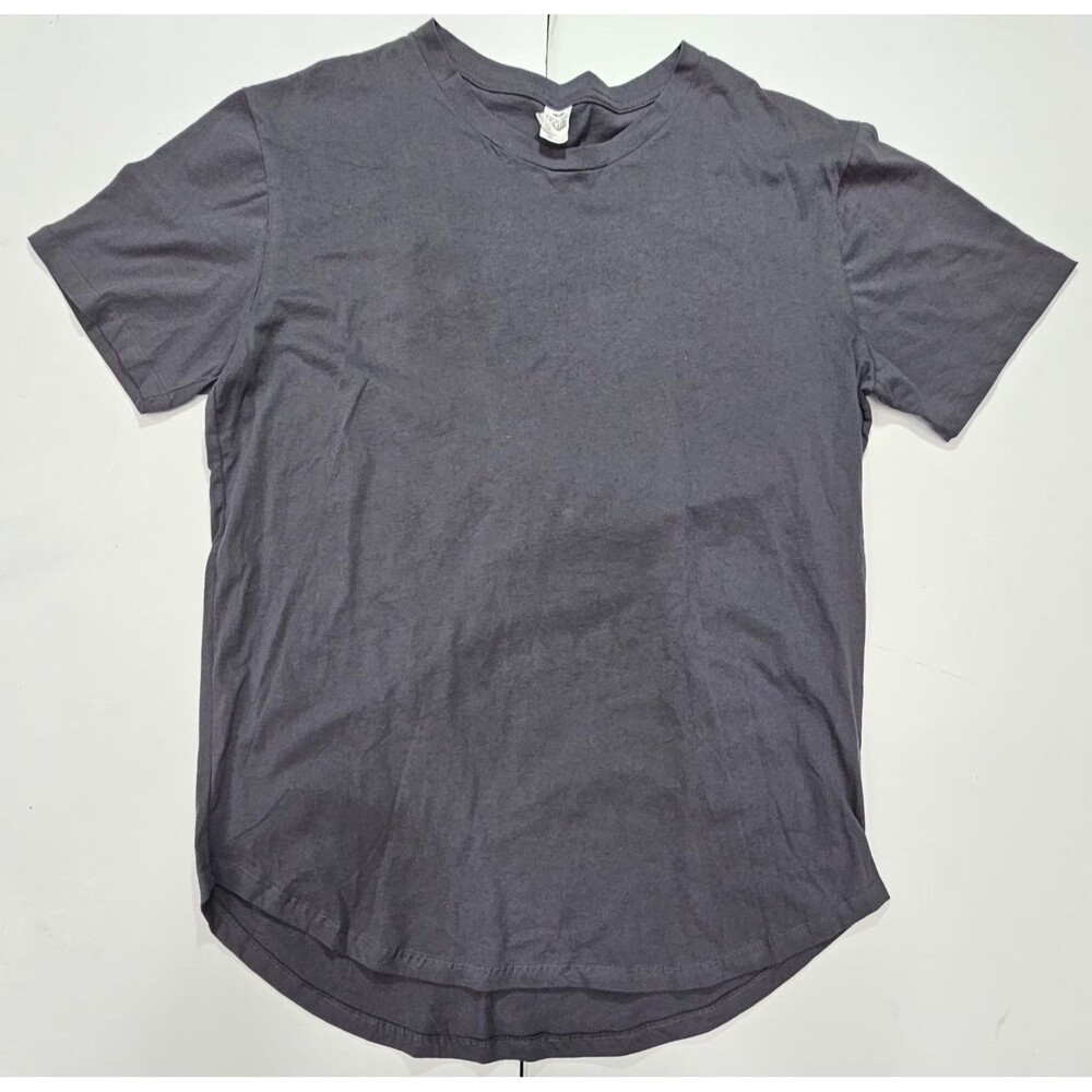 Pro Club Lightweight Men XL Short Sleeve Charcoal Grey Curved Hem T-Shirt NWT